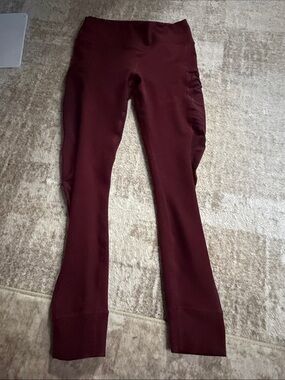 Fabletics Burgundy Leggings
